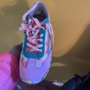 Marc Jacob pink multi color sneakers